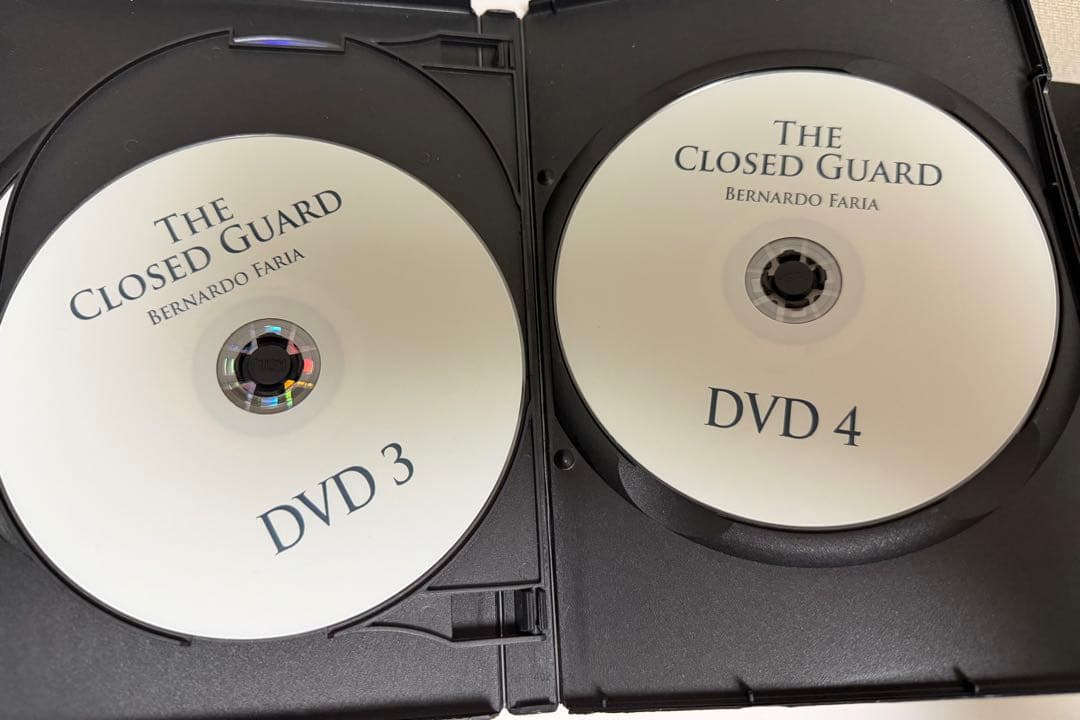 BJJ ベルナルド・ファリア Closed Guard DVD4枚組　柔術　英語