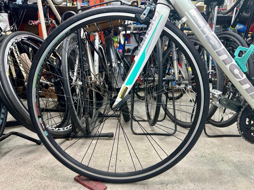 ビアンキ VIANIRONE7 PRO基本分解発送送料無料！完成車配送も！