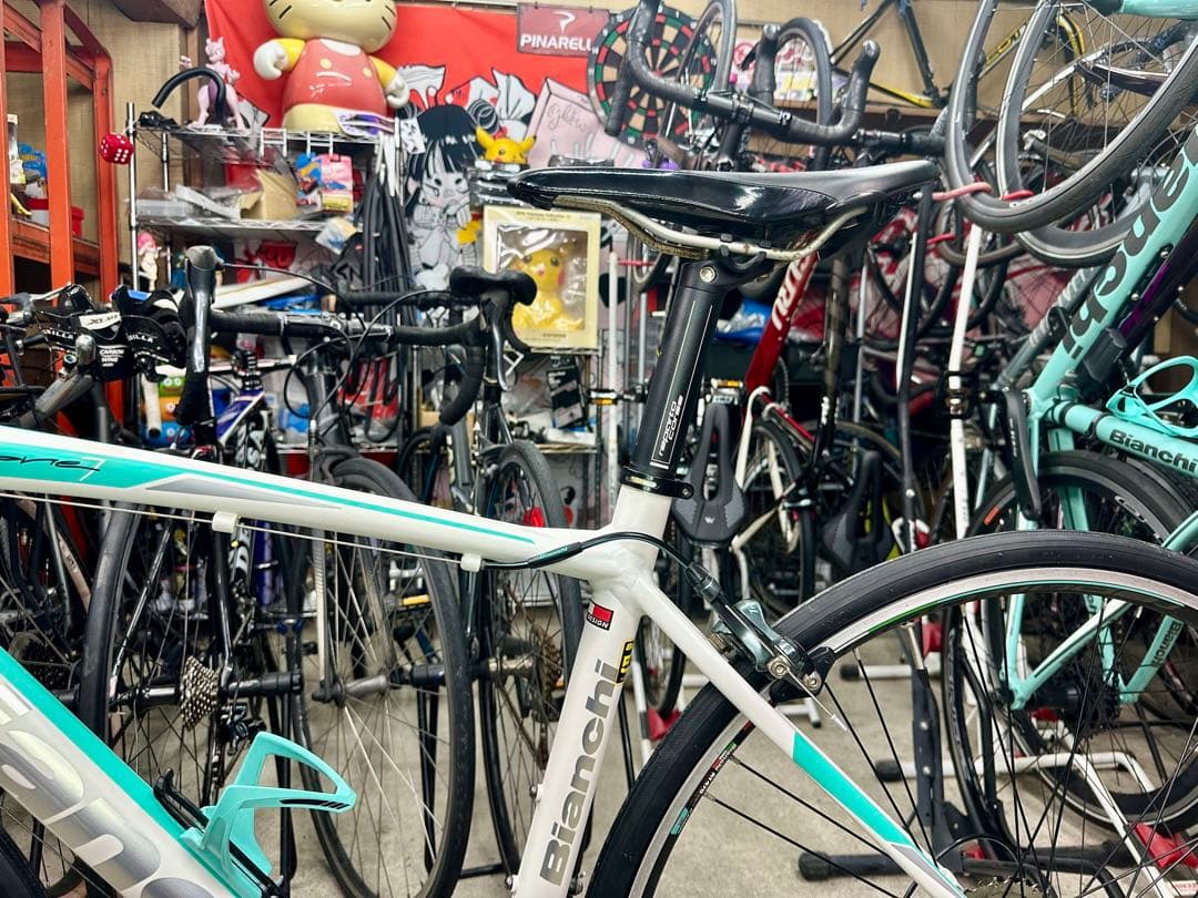 ビアンキ VIANIRONE7 PRO基本分解発送送料無料！完成車配送も！