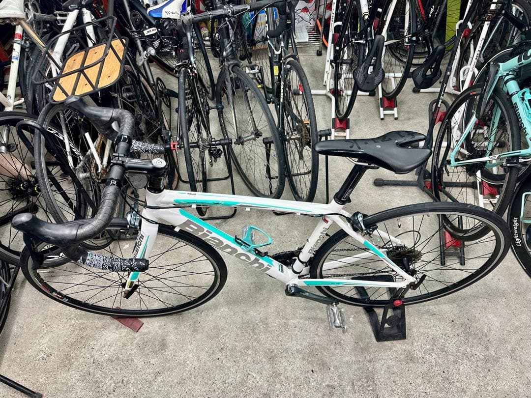 ビアンキ VIANIRONE7 PRO基本分解発送送料無料！完成車配送も！