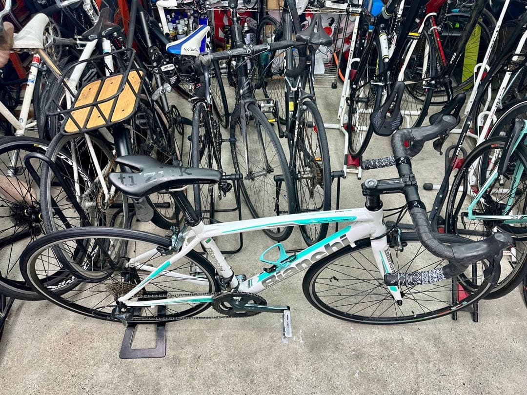 ビアンキ VIANIRONE7 PRO基本分解発送送料無料！完成車配送も！