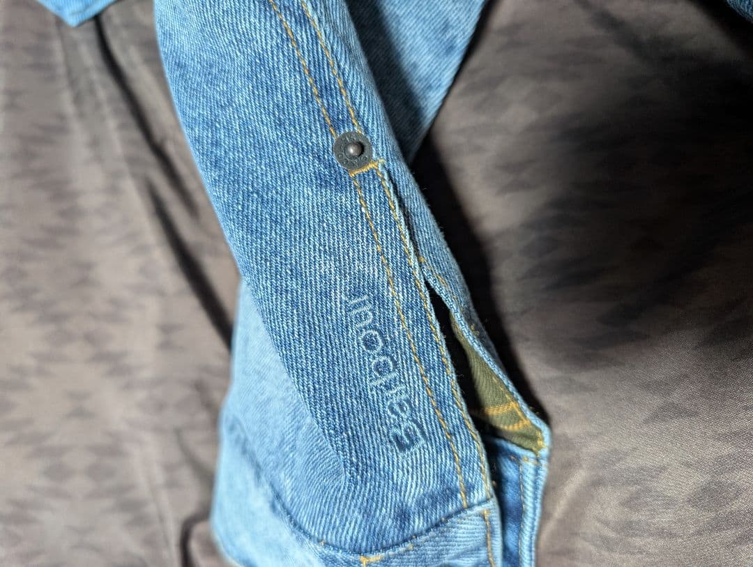 盆暮Levi's × Barbour Type ii Denim