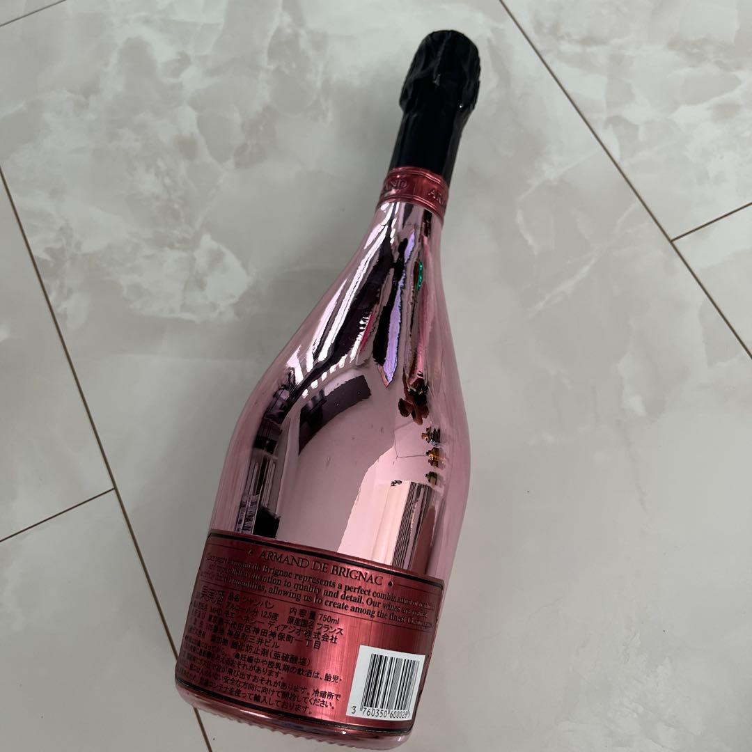 Armand de Brignac アルマンド シャンパン ピンク 美品袋付き