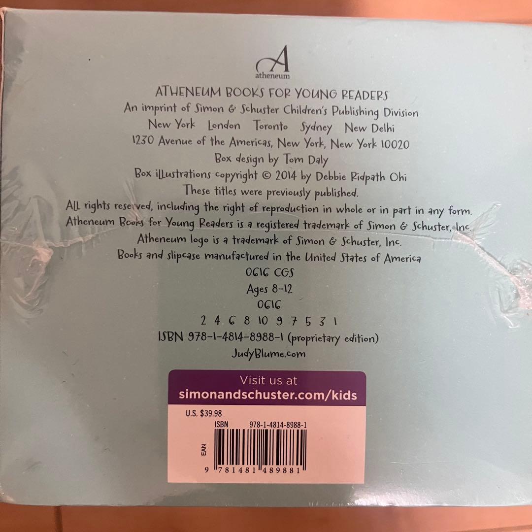 Judy Blume ジュディブルーム 英語児童書 青少年 英語小説洋書8冊