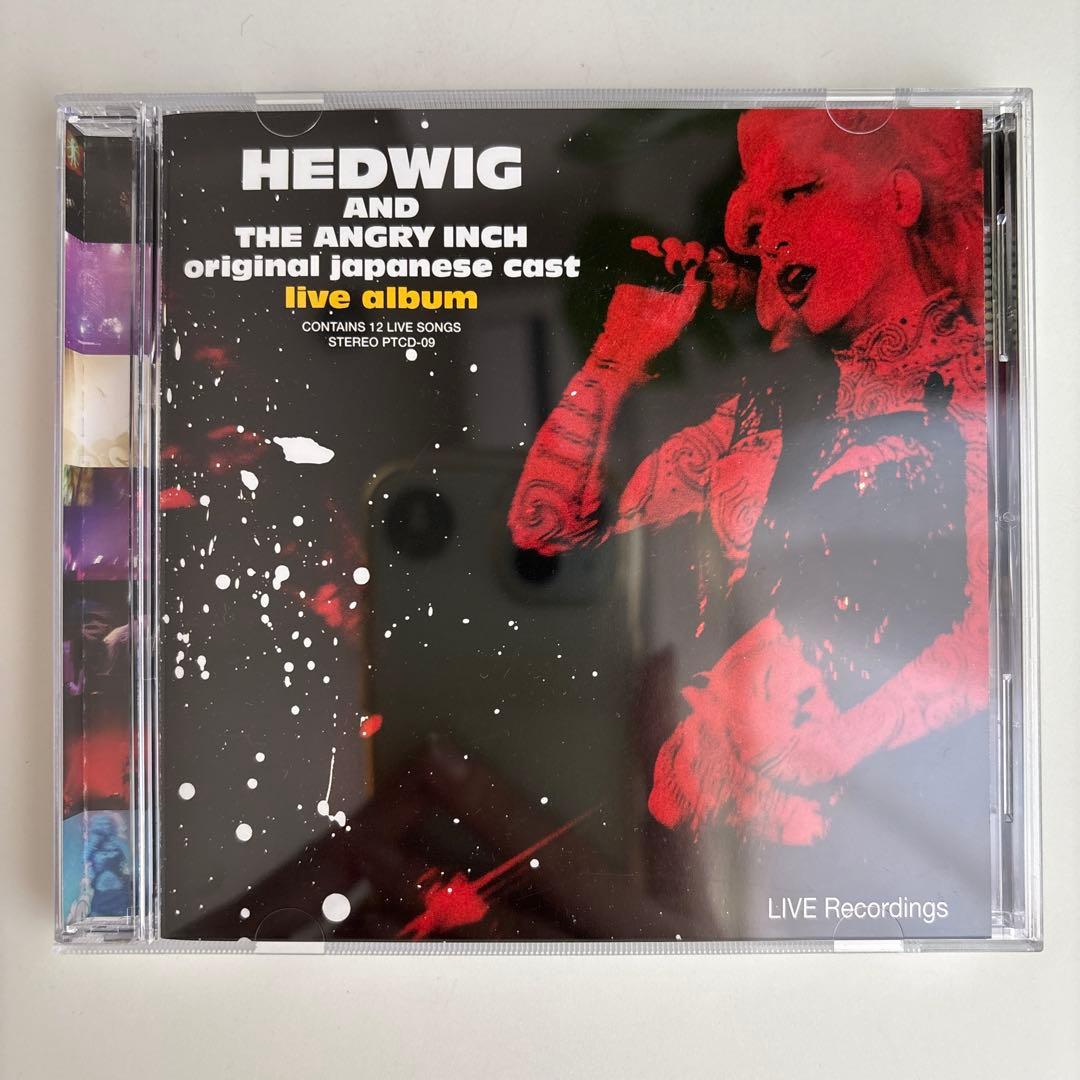廃盤 帯付き CD ヘドウィグ・アンド・アングリーインチ ライヴ・アルバム