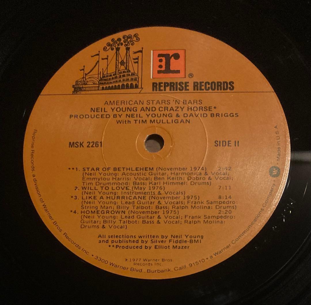 ■究極最高音質USオリジナルプロモ盤■NEIL YOUNG / ニールヤング■A