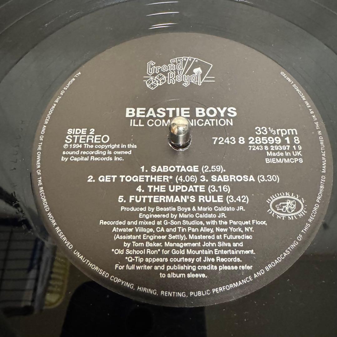Beastie Boys / Ill Communication UK盤