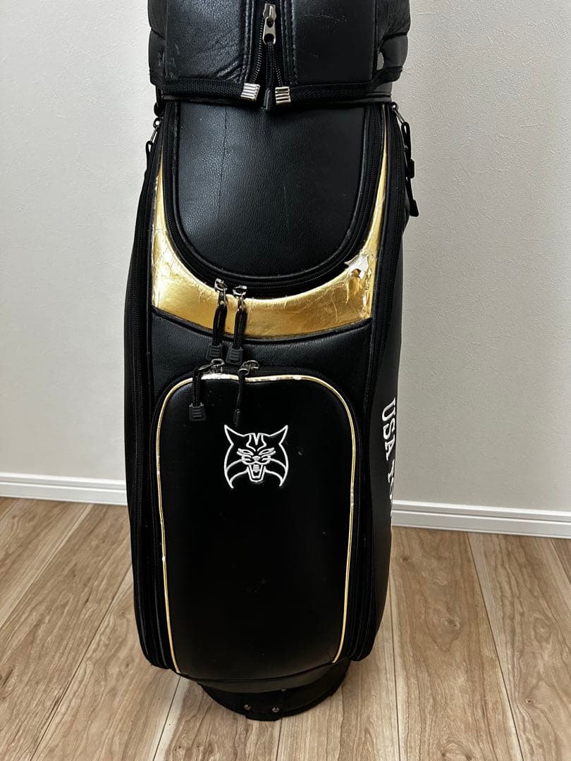 LYNX USA TOUR ゴルフバッグ ブラック
