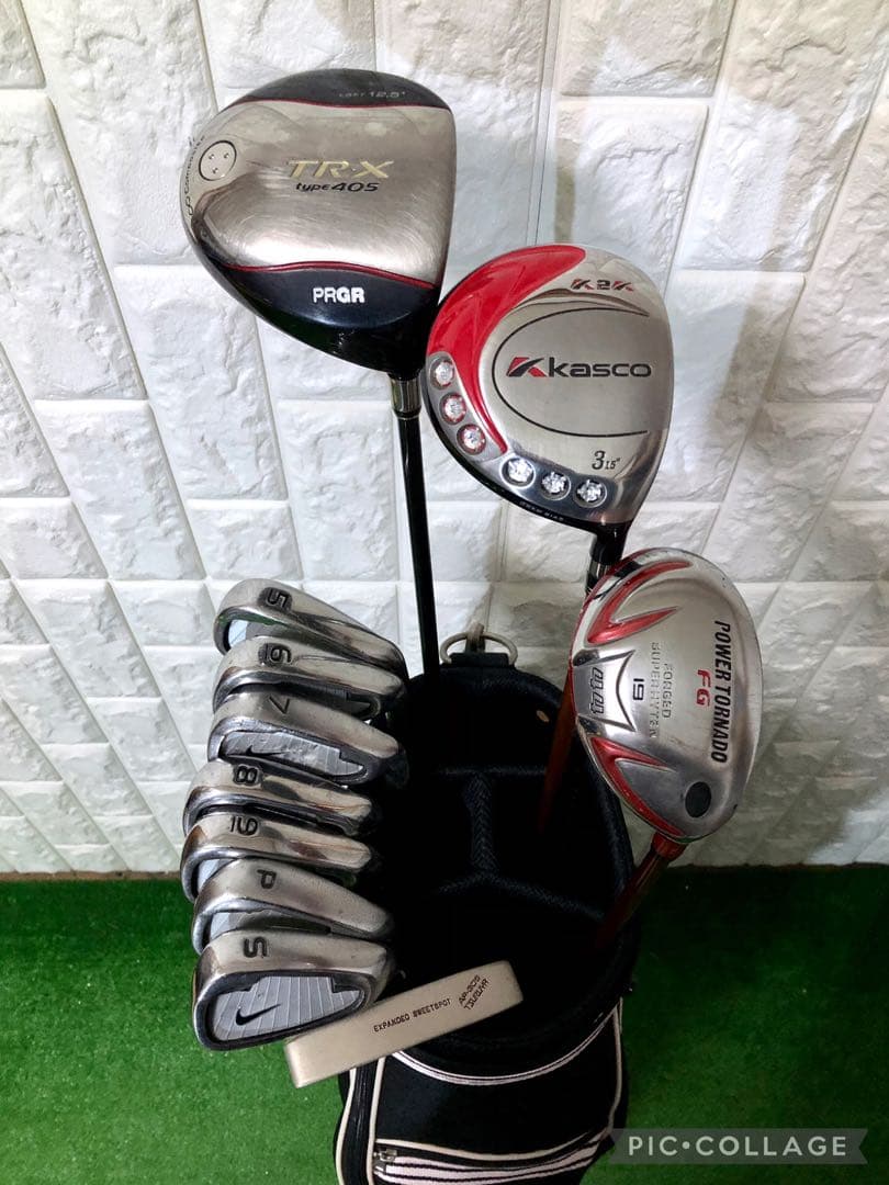 初心者おすすめ☆レディース ゴルフクラブセット☆ナイキ キャスコ☆キャディバッグ