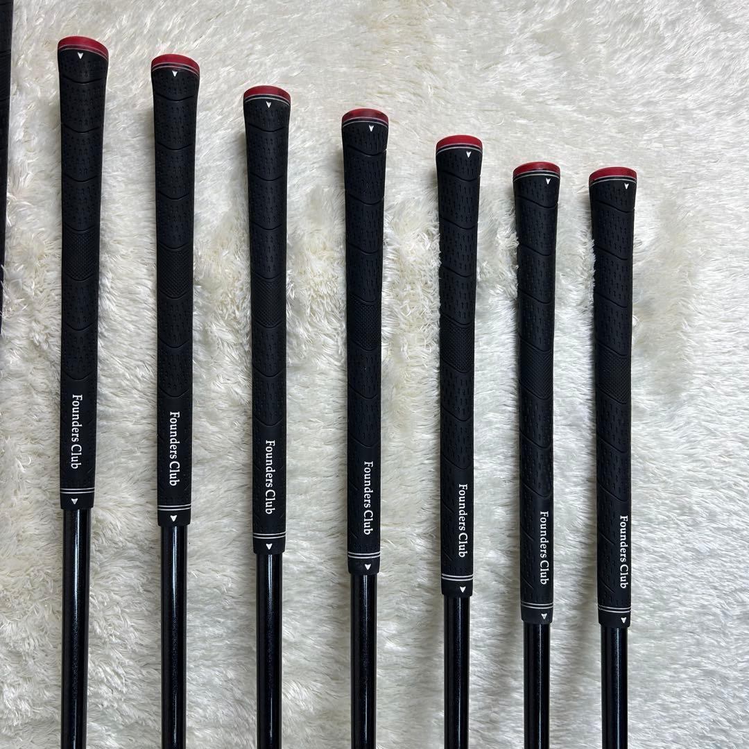 メンズ ゴルフクラブセット　ファウンダースクラブ/ダンヒルキャディバッグ　11本