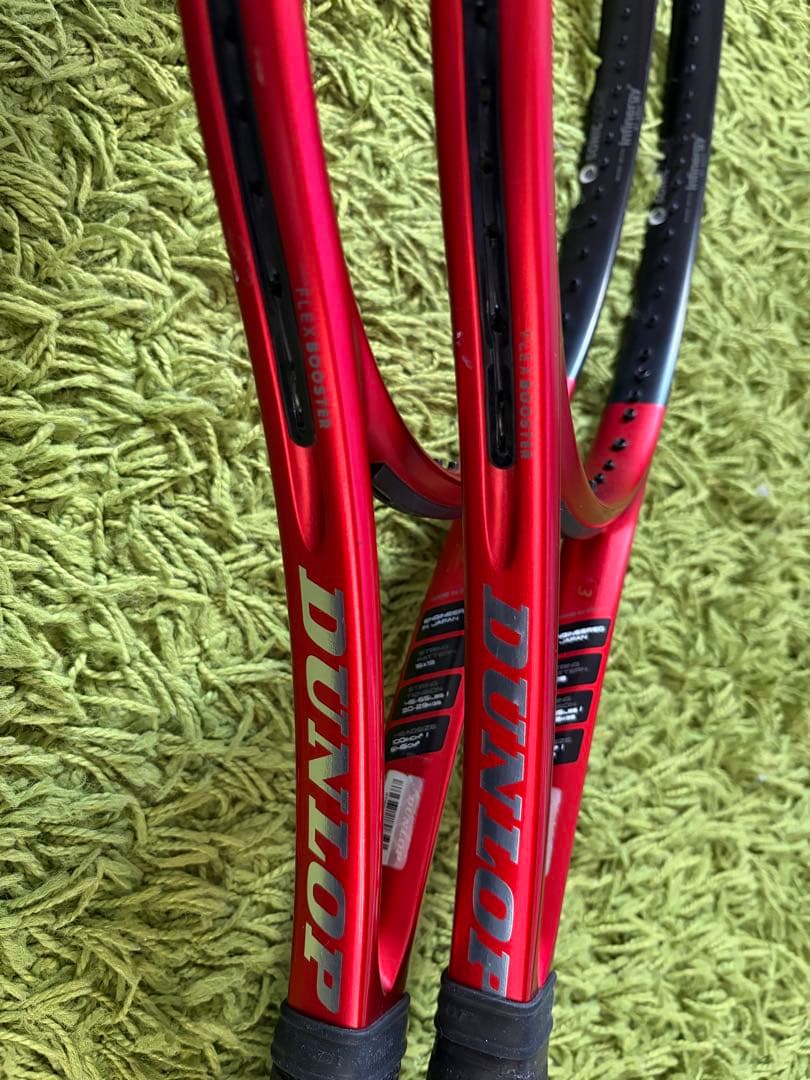 値下げ★CX400ツアー　ダンロップ　硬式テニスラケット　G3 2本セット