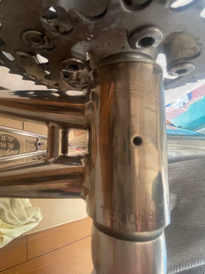 チタン ロードバイクフレーム(プロトタイプ)