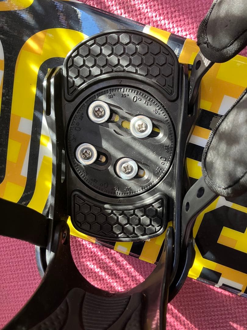 スノーボード イエロー ブラック 子供用　　108センチ