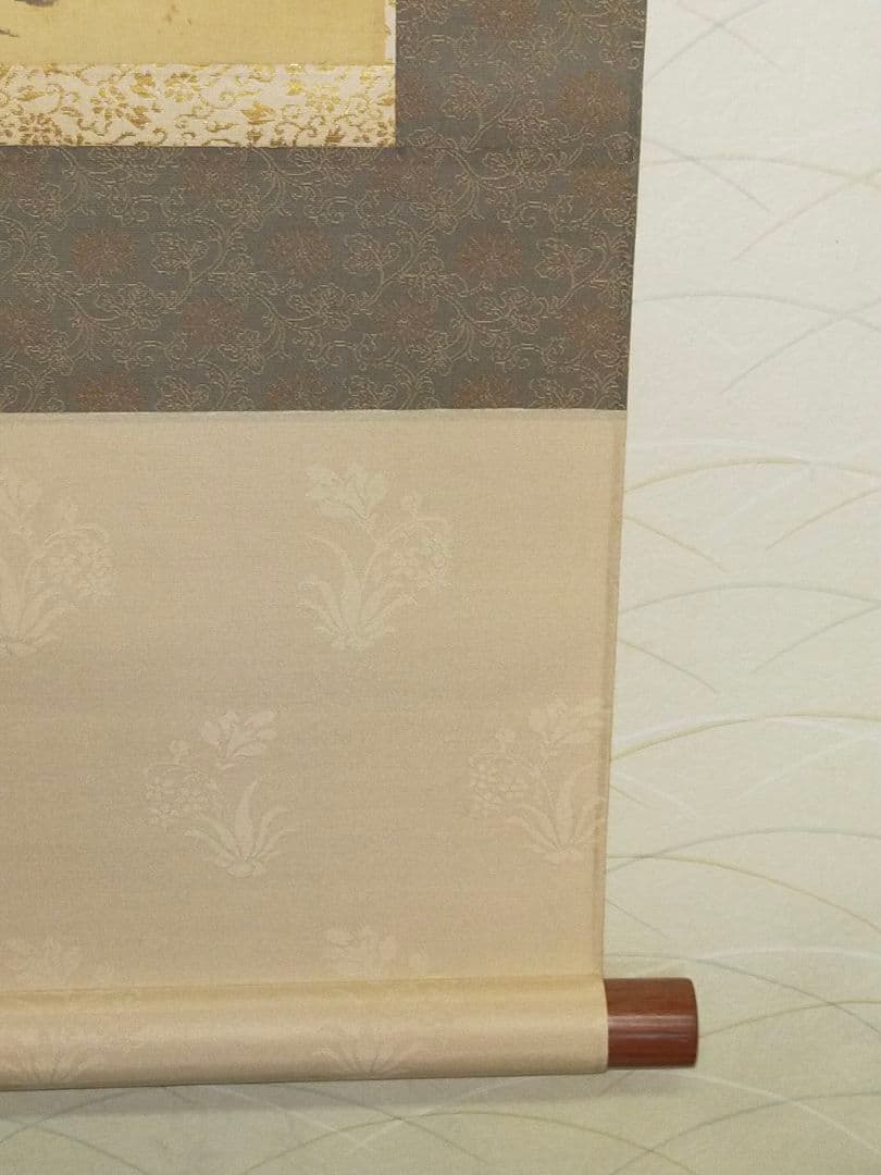 ♥掛軸　山本石荘　山水画　掛け軸　骨董品