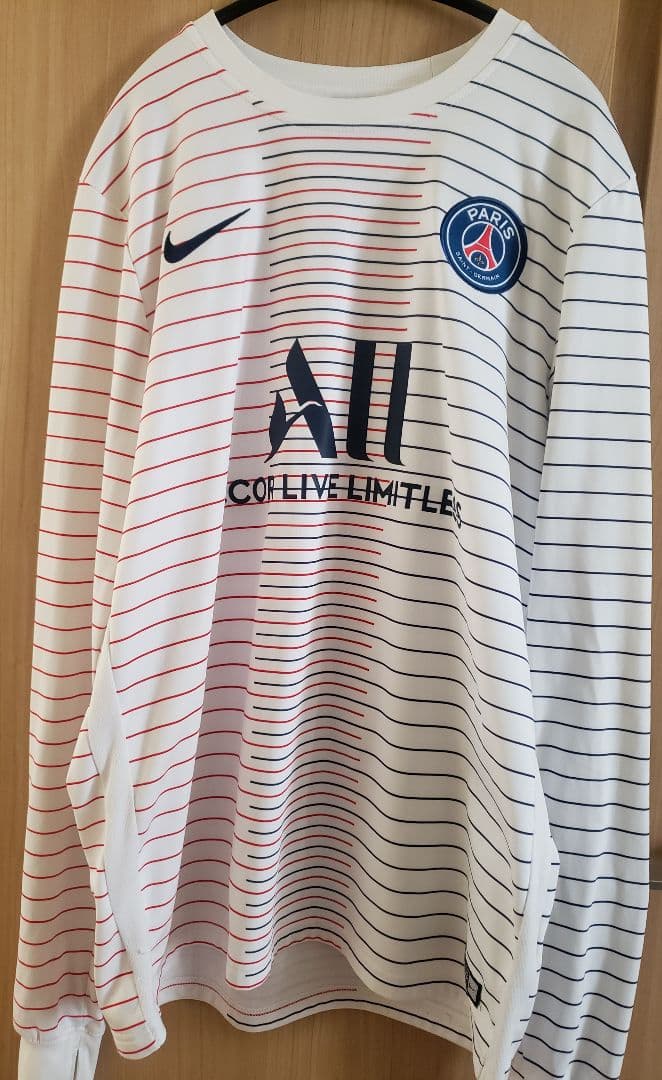 パリサンジェルマン　プレマッチ　ナイキ　メッシ　ネイマール　Lサイズ