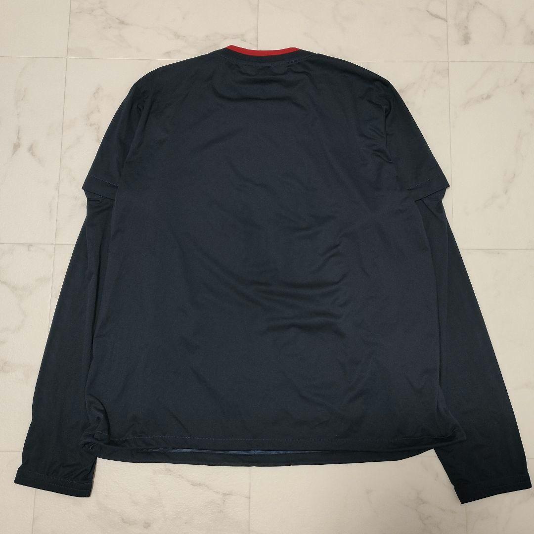 【新品タグ付】マンシングウェア　2way　スニードジャック　ストレッチ　紺　LL