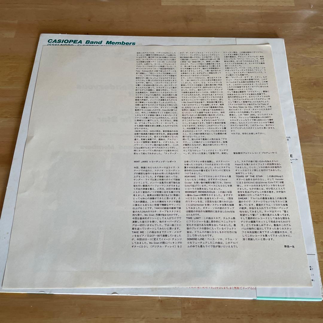 Casiopia Mint Jams レコード
