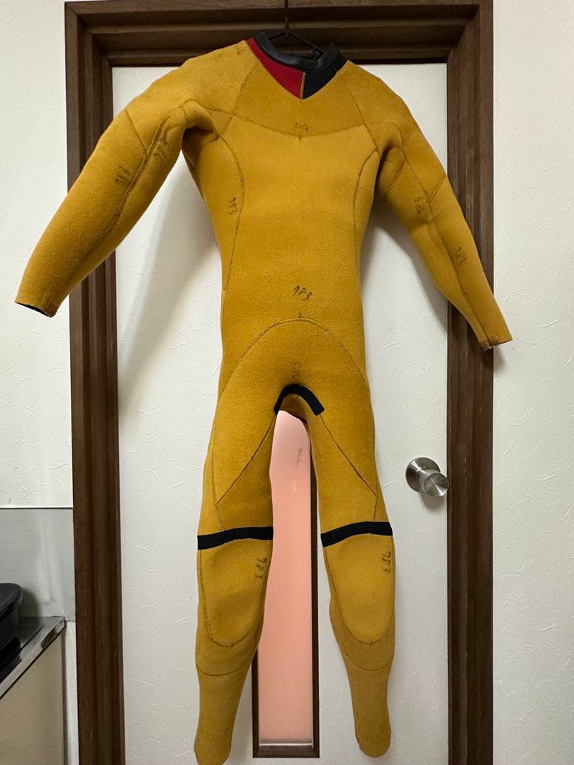 ウェットスーツ　フルスーツ グレー・ネイビー 背面ファスナー