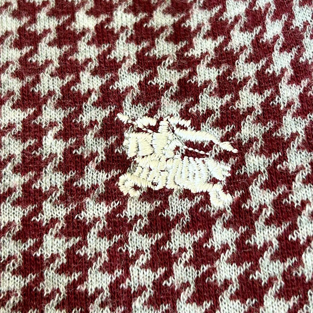 希少 バーバリーブラックレーベル リバーシブル 千鳥柄 ジャケット トラック