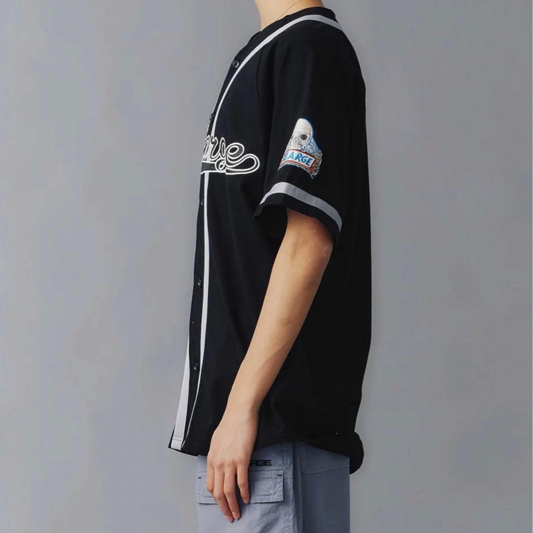 【未使用品】XLARGE BASEBALL SHIRT EMBROIDERED