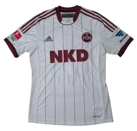 選手実使用品 ニュルンベルク ユニフォーム ベルカイ・ダバンル