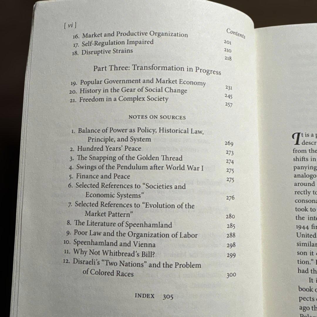 THE GREAT TRANSFORMATION カール・ポランニー