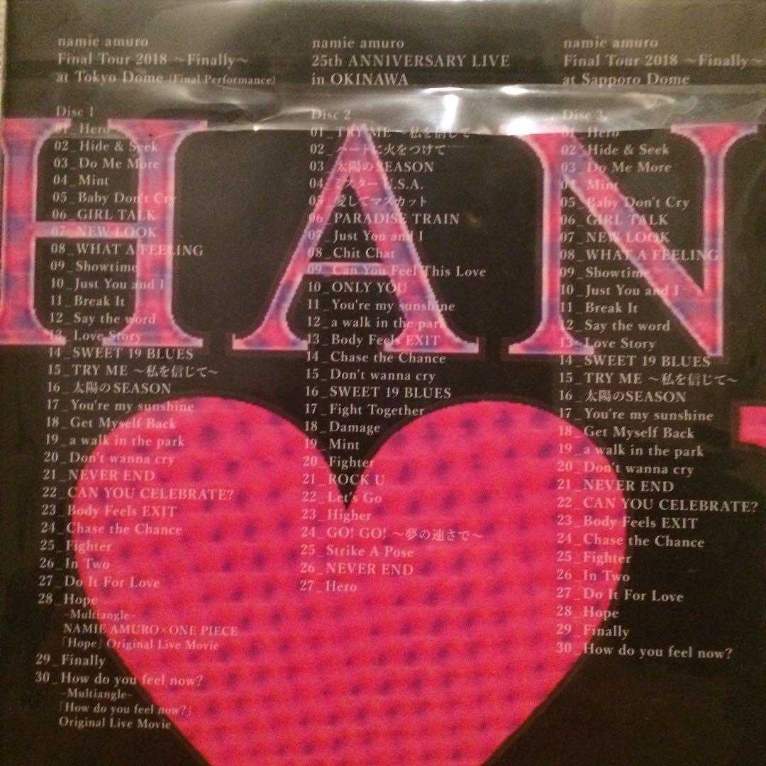 新品未開封 安室奈美恵/namie amuro Final Tour 2018～