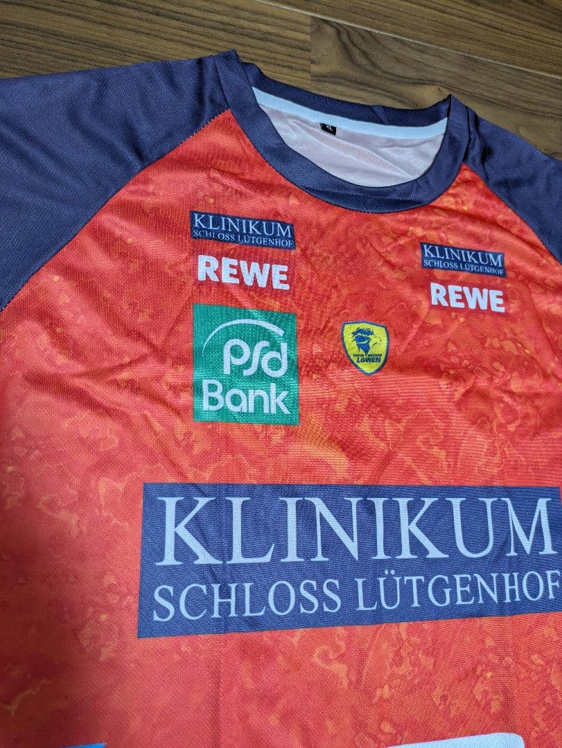 ☆海外リーグ　ユニフォーム　ゲームシャツ　ウェア　ジャージ　限定　オレンジ