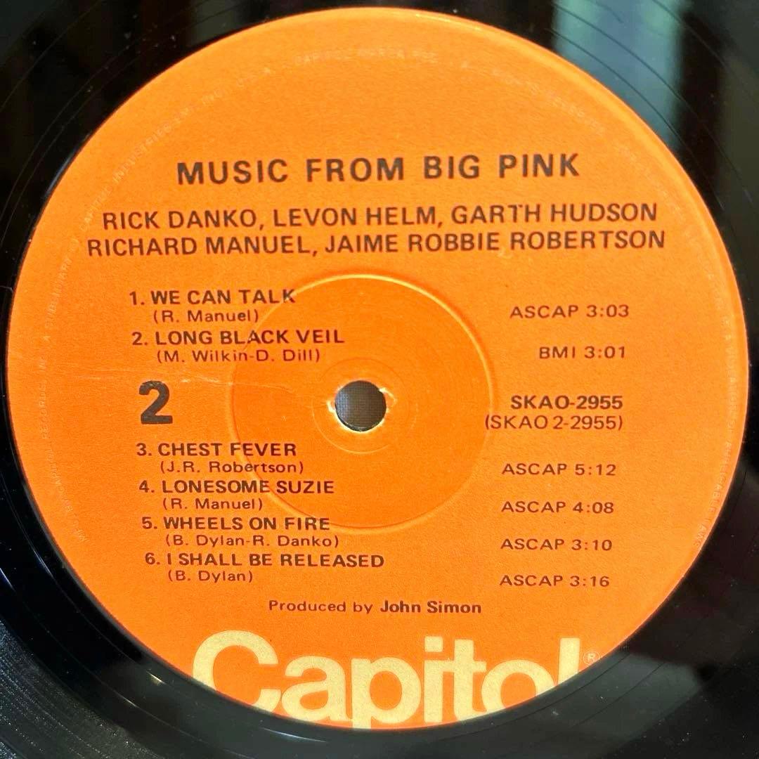 US盤LP ザバンドThe Band /Big Pink