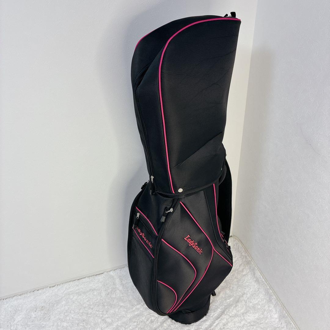 【極美品】 LADY SONICレディース ゴルフクラブセット キャディバッグ付