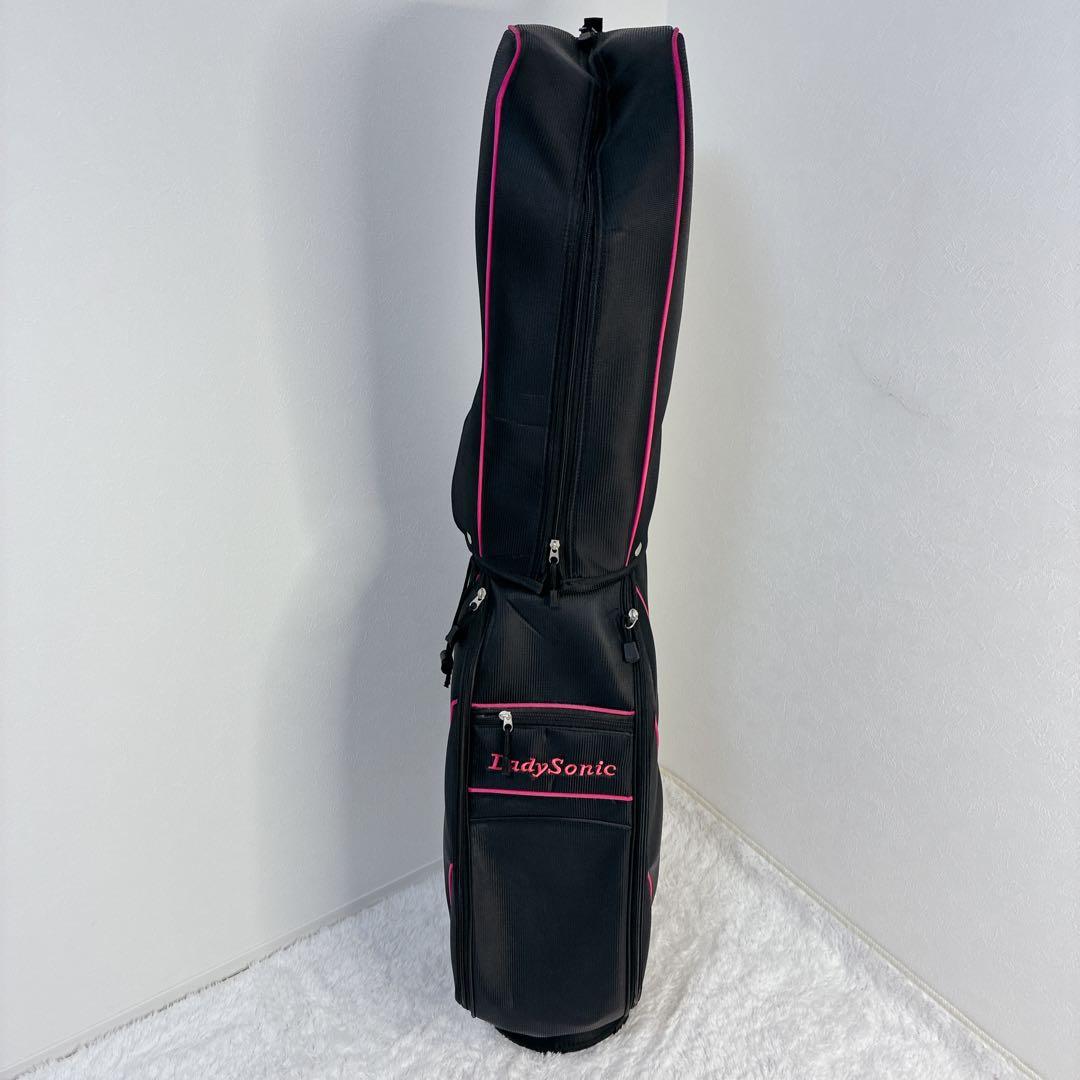 【極美品】 LADY SONICレディース ゴルフクラブセット キャディバッグ付