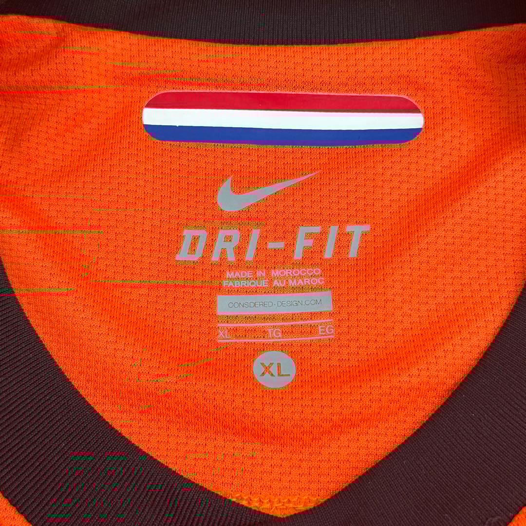 h*2様 未着用 NIKE 10/12 オランダ代表 ROBBEN ホーム ユニ