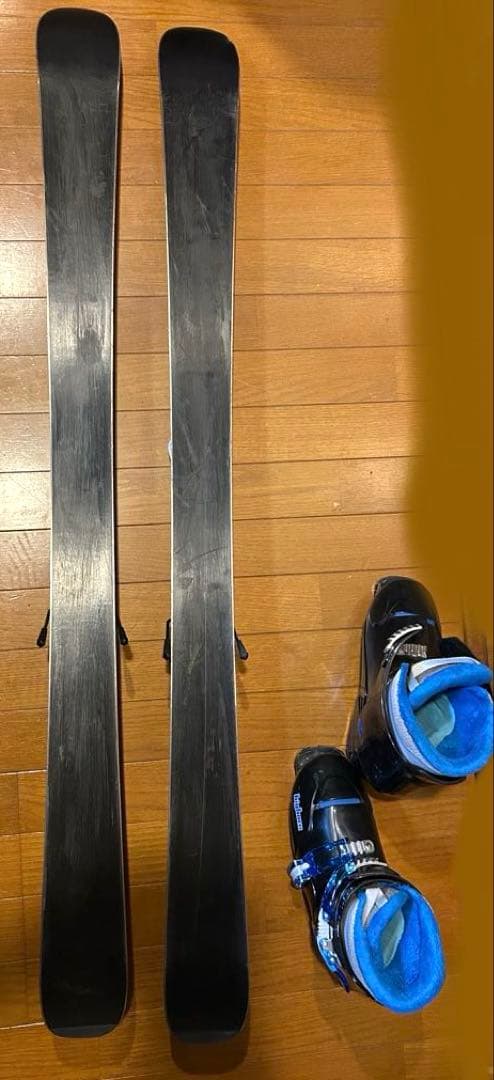 ロシニョール■板128cmブーツ21cm ■キッズ板ブーツセット　ブーツ袋おまけ