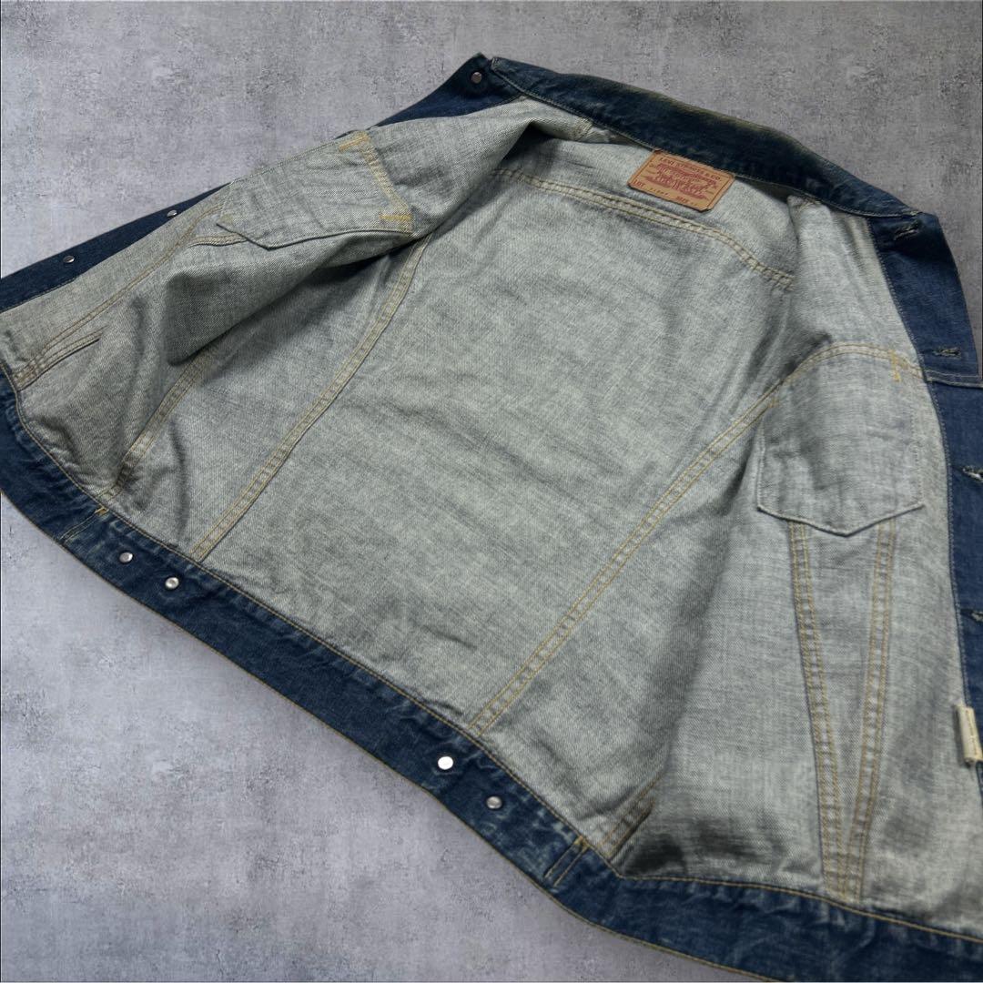 希少　90s リーバイス　濃紺　71557 サード 復刻　ビッグE 日本製42