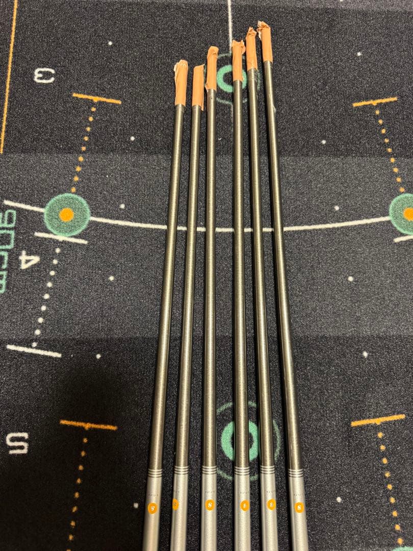 スチールファイバー　SteelFiber i80 シャフト 6本セット　S