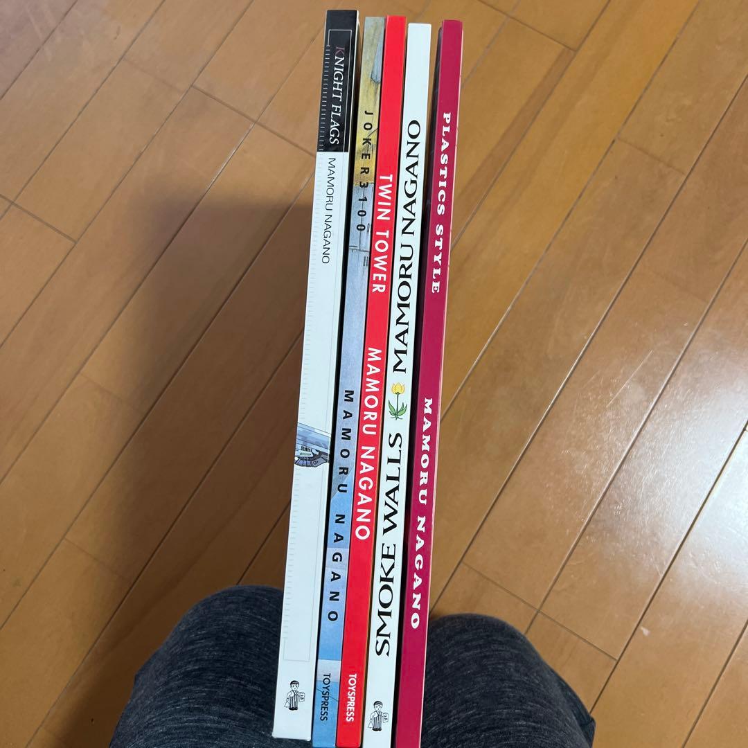 永野護イラスト集　5冊