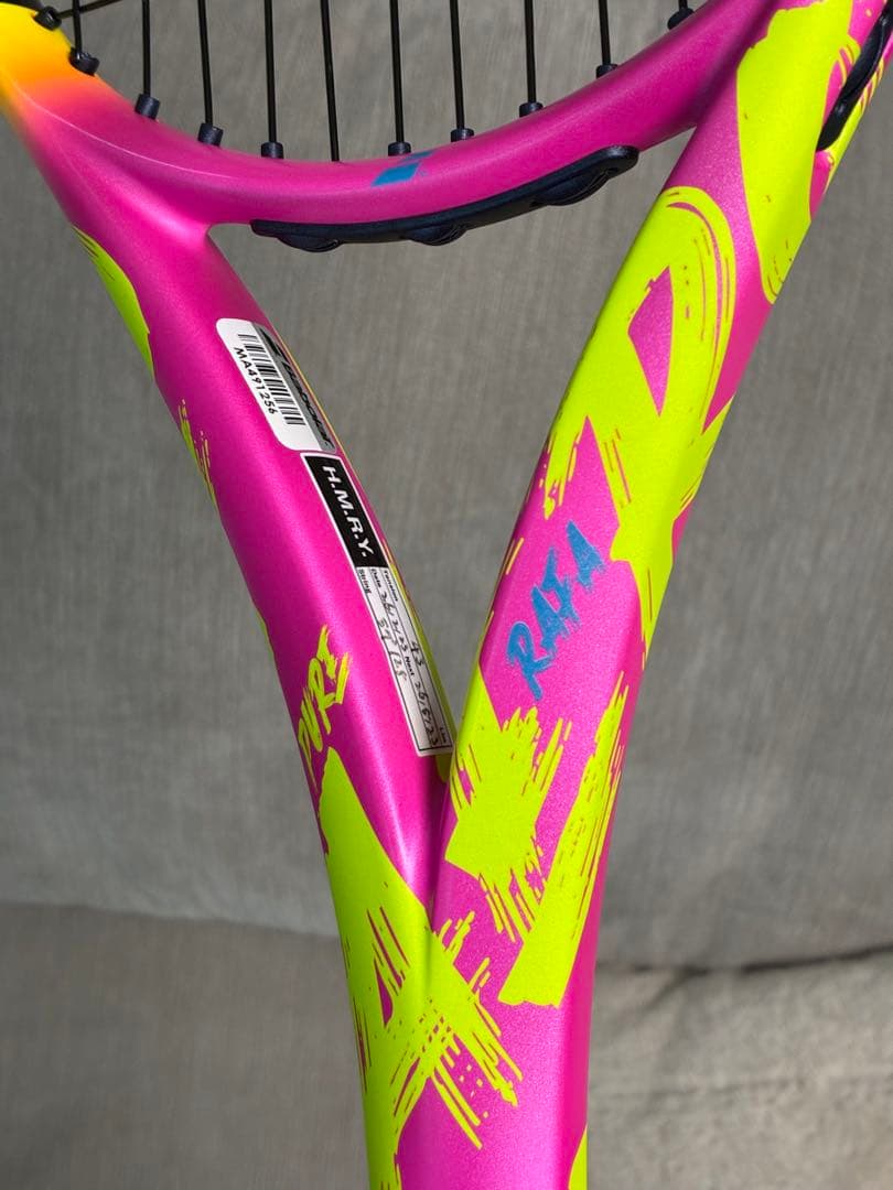 美品バボラピュアアエロラファG2 290g pure aero rafa