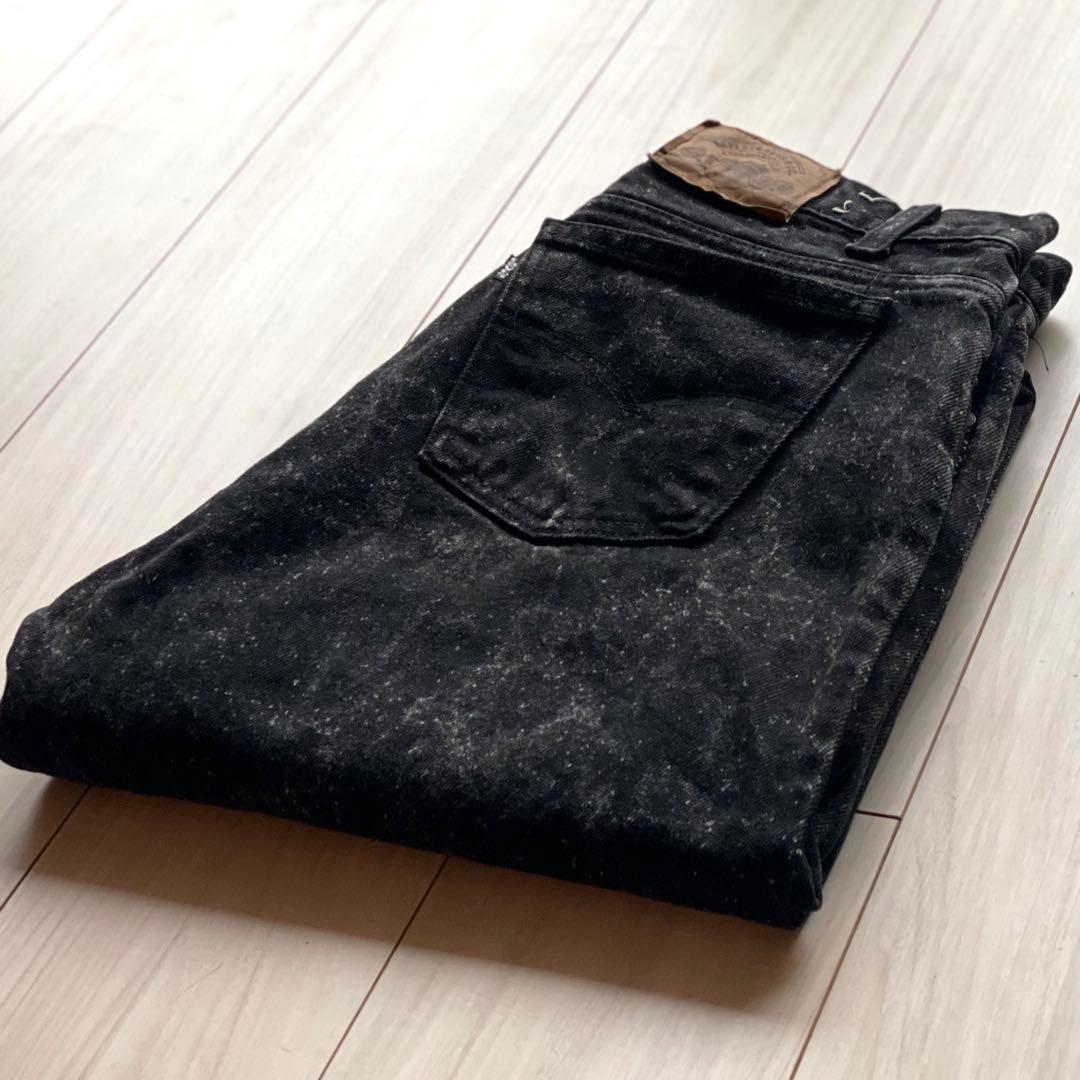 貴重なブラックのギャラクティックウォッシュ！80s Levi’s 550 W32