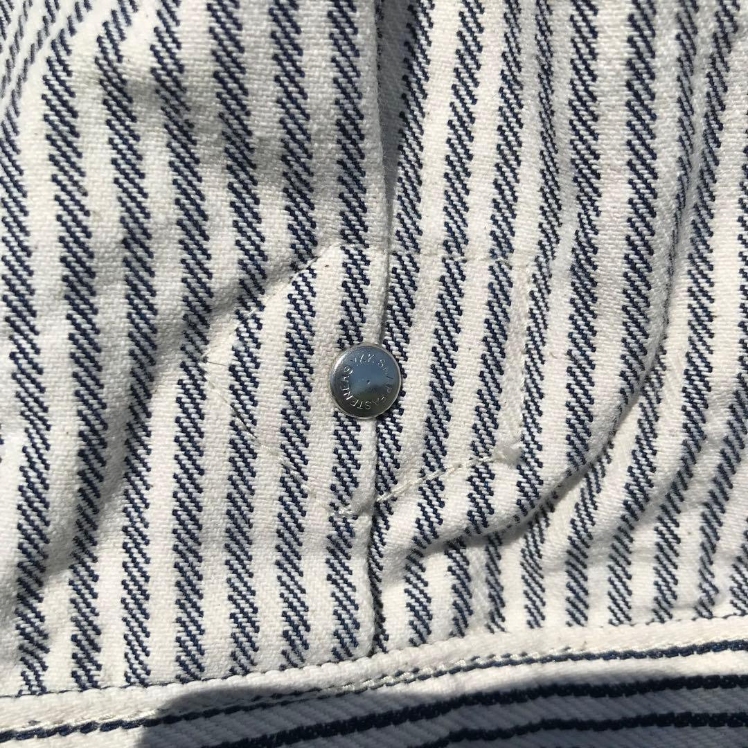 シュガーヒル　トラッカージャケット　ストライプ　ヒッコリー　2　20ssjk03