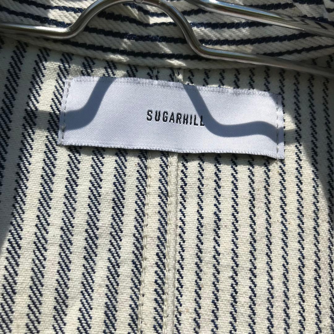 シュガーヒル　トラッカージャケット　ストライプ　ヒッコリー　2　20ssjk03