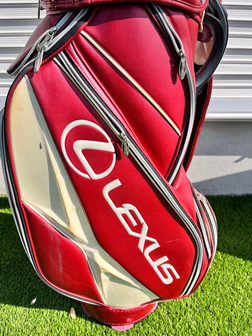 豪華セット！SIM MAX アイアン 6-S 7本 ＆ レクサス キャディバッグ