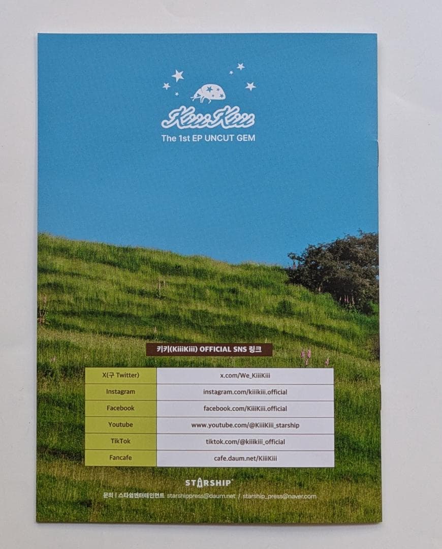 ★非売品◆サインCD&報道資料&ステッカー◆KiiiKiii◆UNCUT GEM