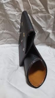 本革　高剛性　タモホルスター　左刺し　ホルダー　ヘチ釣り　落とし込み　チヌ　黒鯛