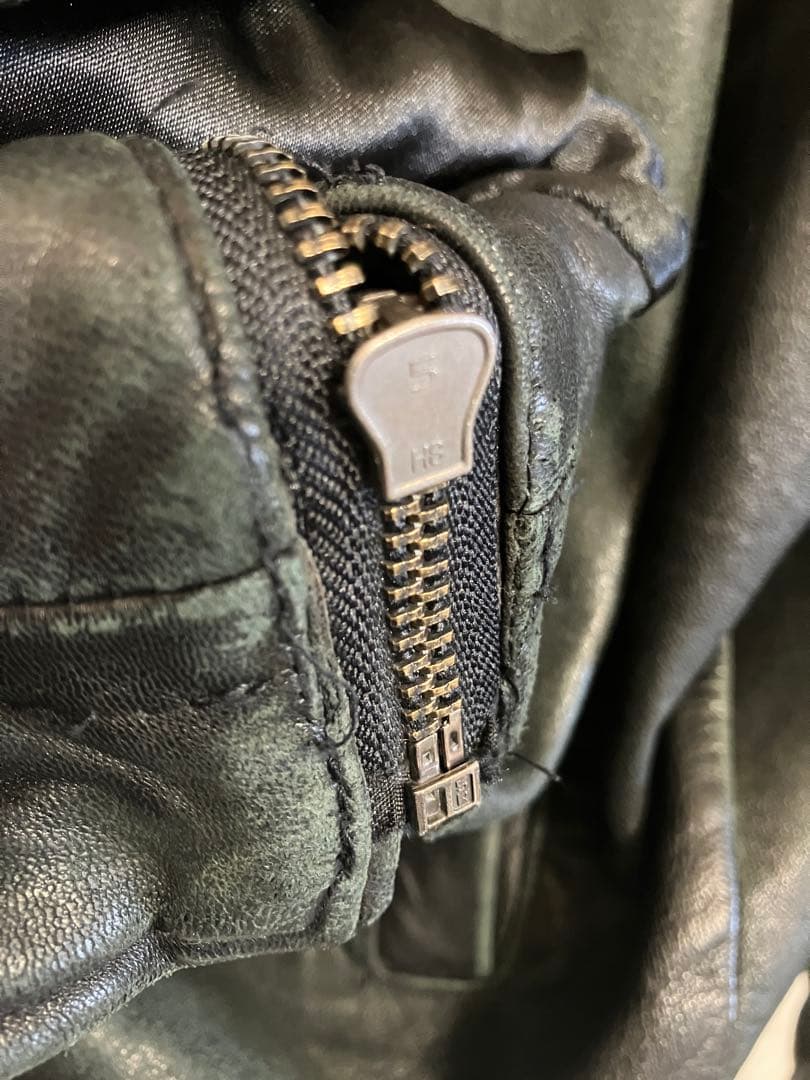 爆*場様 ★Ralph Lauren★leather jacket★Lサイズ相当