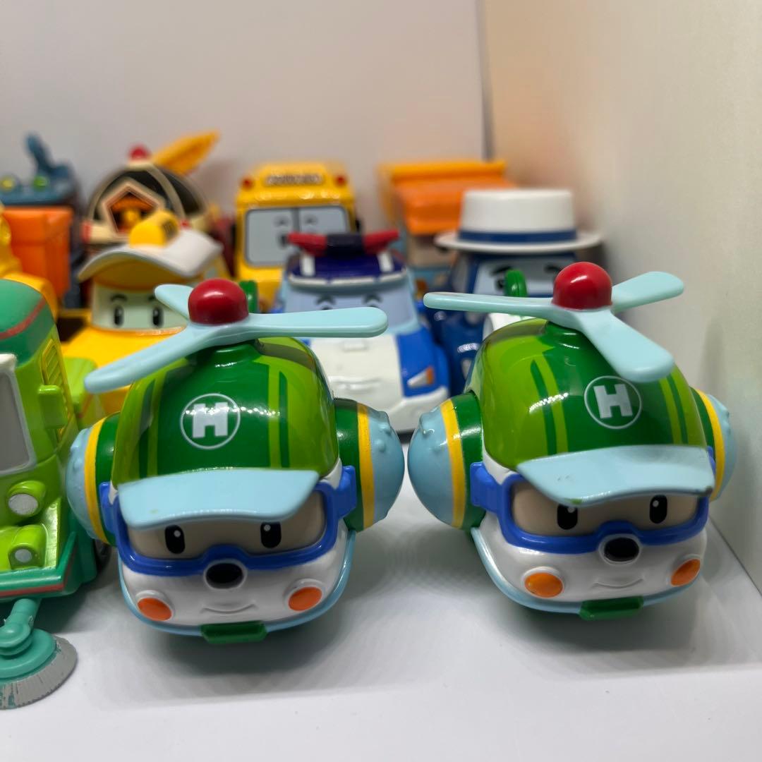 ロボカーポリー 15台セット 　ダイキャスト 金属製