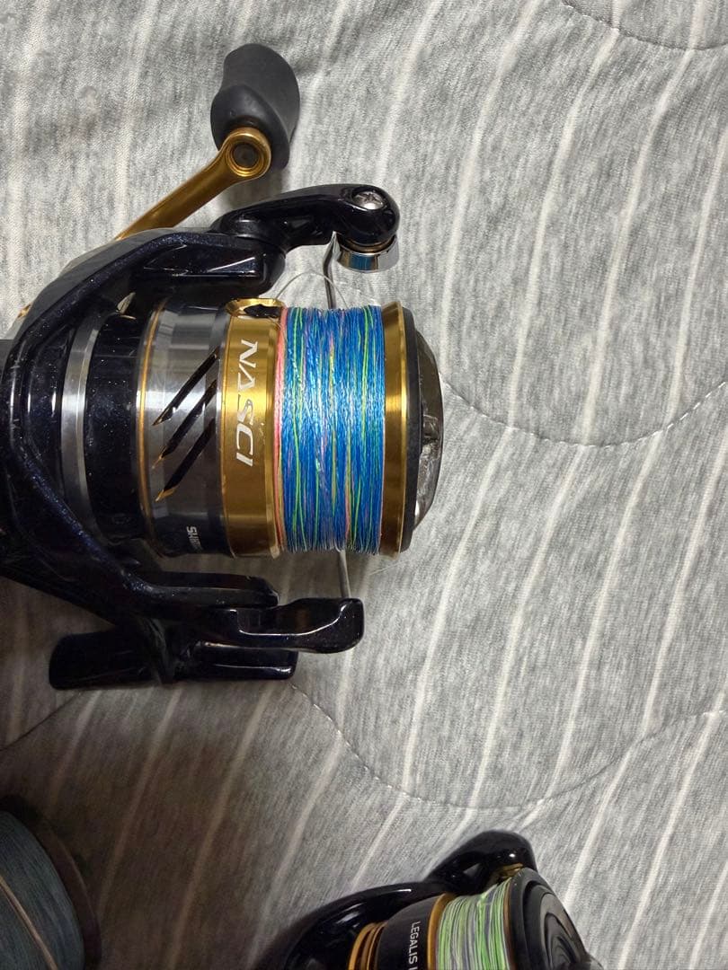 【釣り入門】DAIWA　SIMANO リール5点セット（ばら売り不可）
