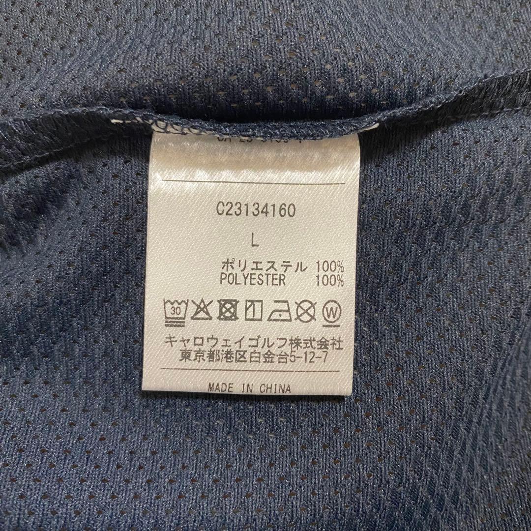 【新品】キャロウェイ　パラダイム　半袖ポロシャツ　ブラック　Lサイズ