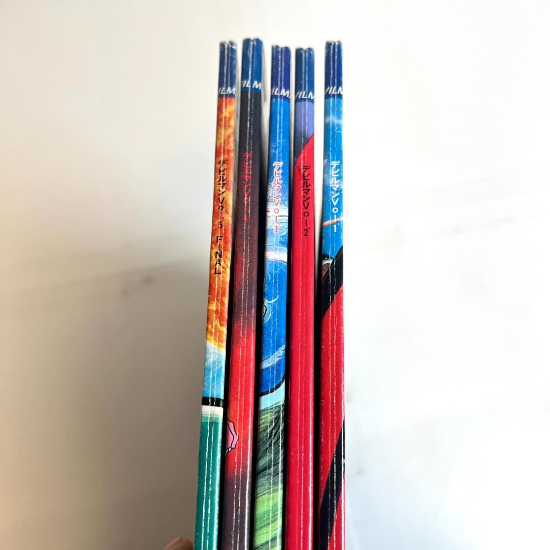 レーザーディスク デビルマン　Vol.1〜5　TVアニメ版　ダークファンタジー