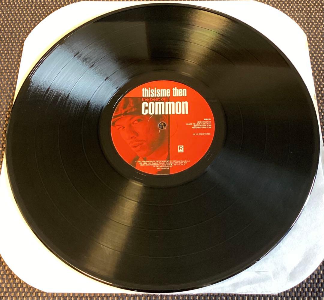 (USED)コモン　THISISME THEN ベスト盤　アナログレコード2枚組