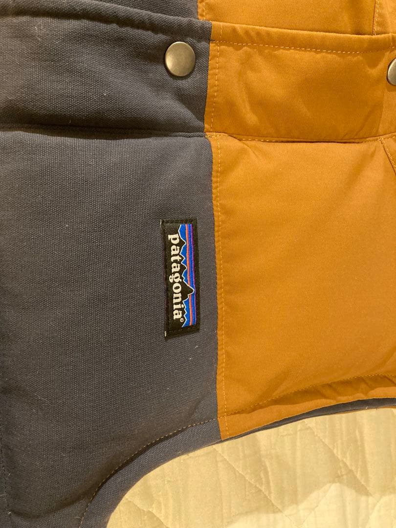 ヒ*4様 週末限定値下【美品】パタゴニアダウンベストXSネイビー✖️ブラウン